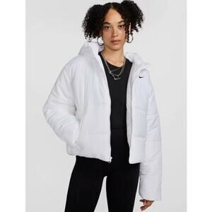 Nike Classic Puffer Therma-FIT Loose Hooded Jacket-Womens XL